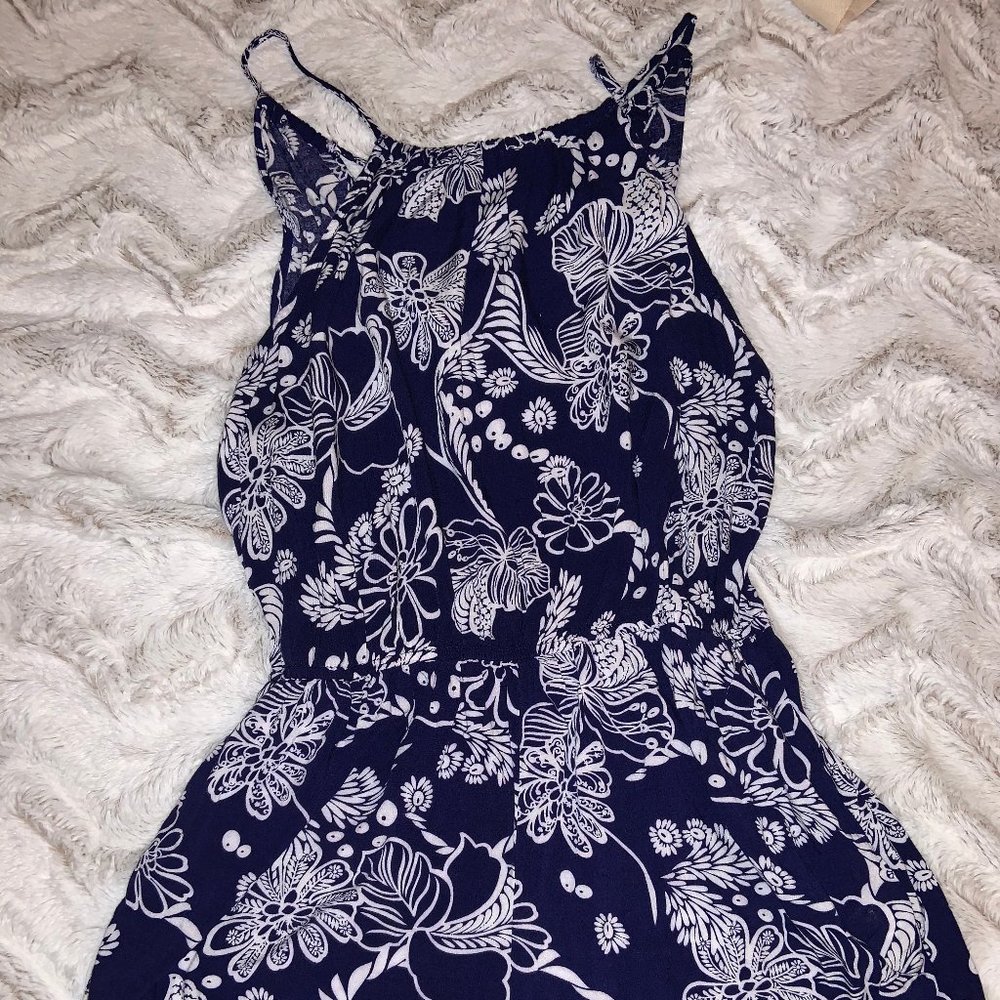 Alya Floral Print Romper